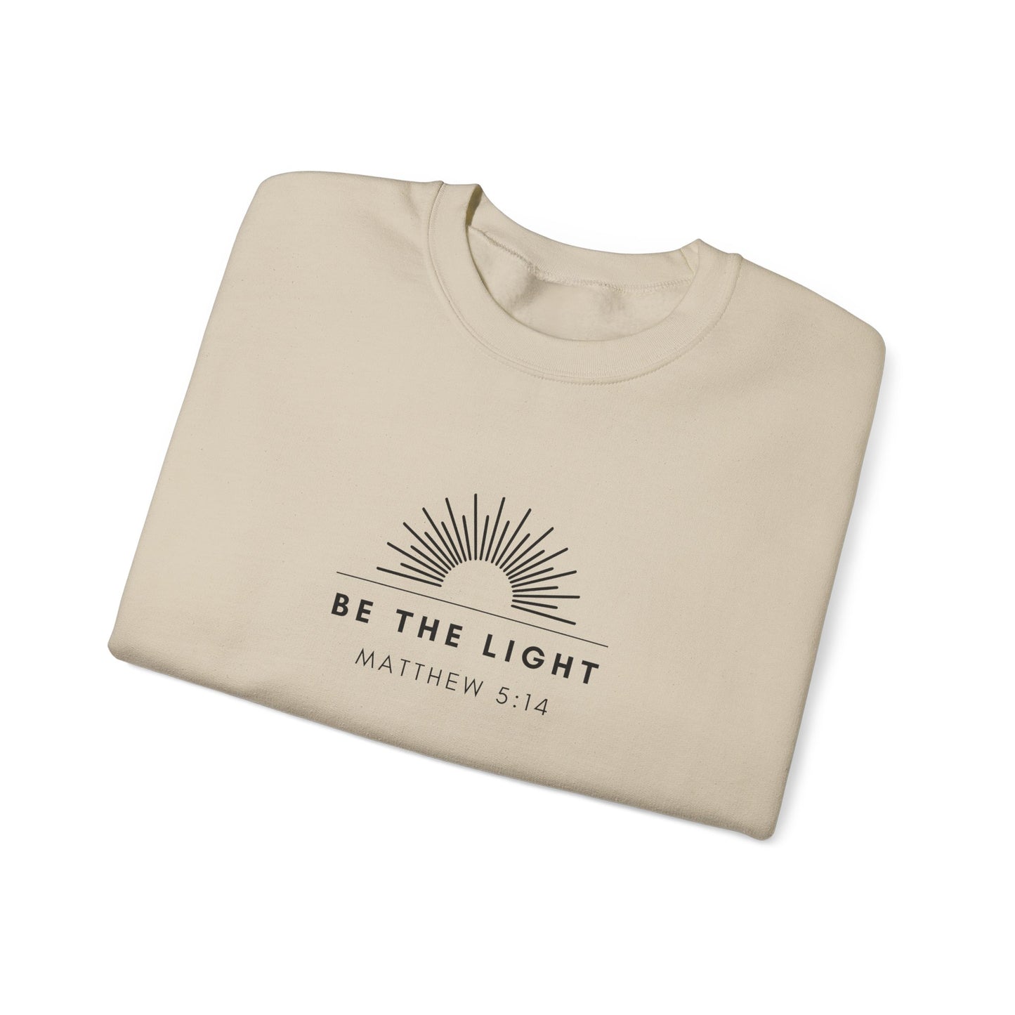 Matthew 5:14 Sweatshirt - Be The Light