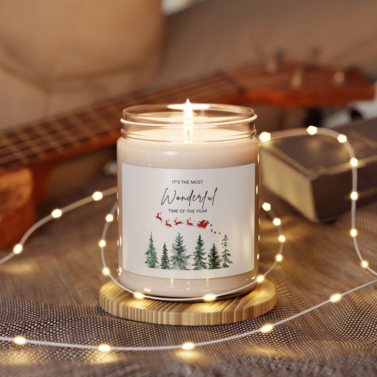 Scented Holiday Soy Candle