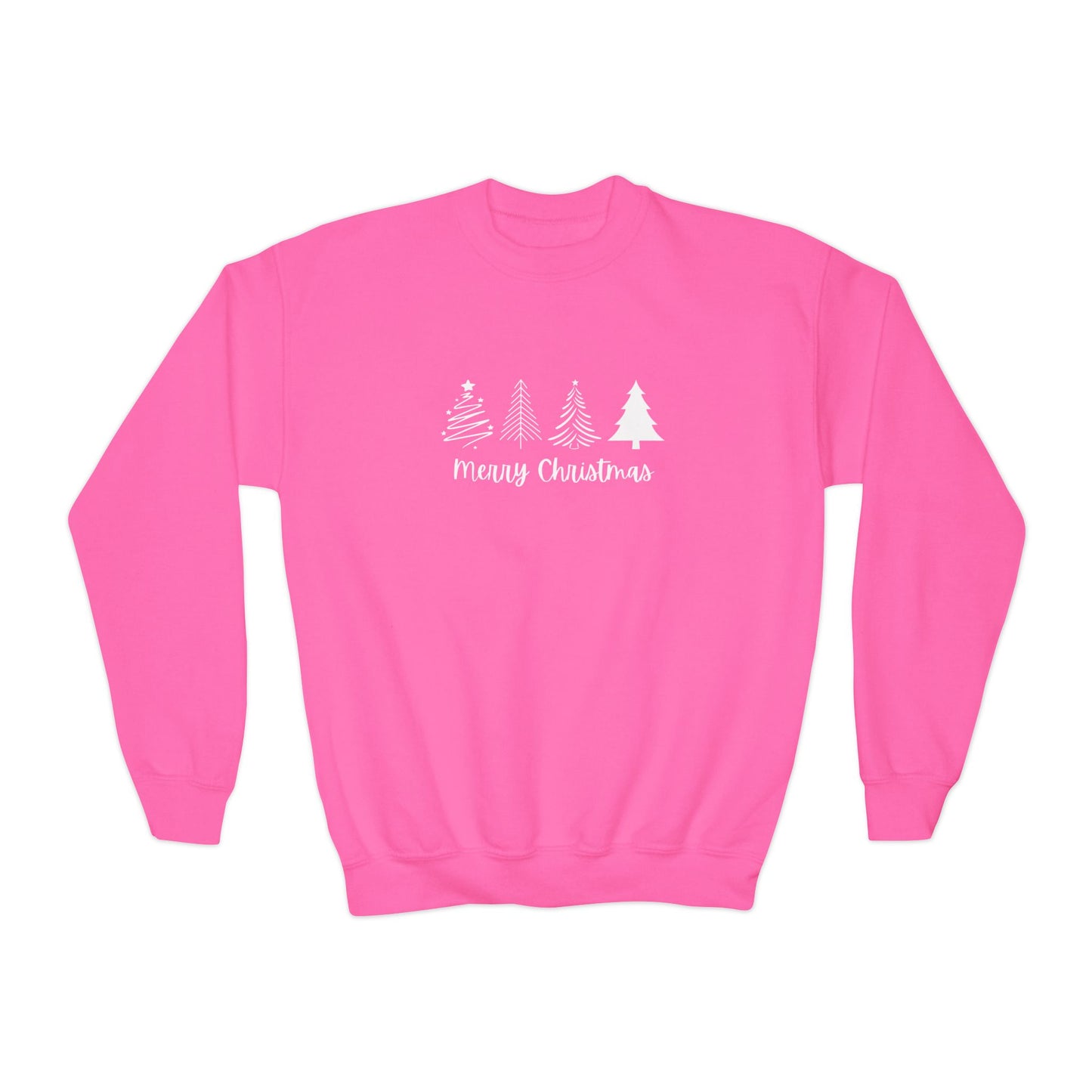 Kids Christmas Trees Sweatshirt