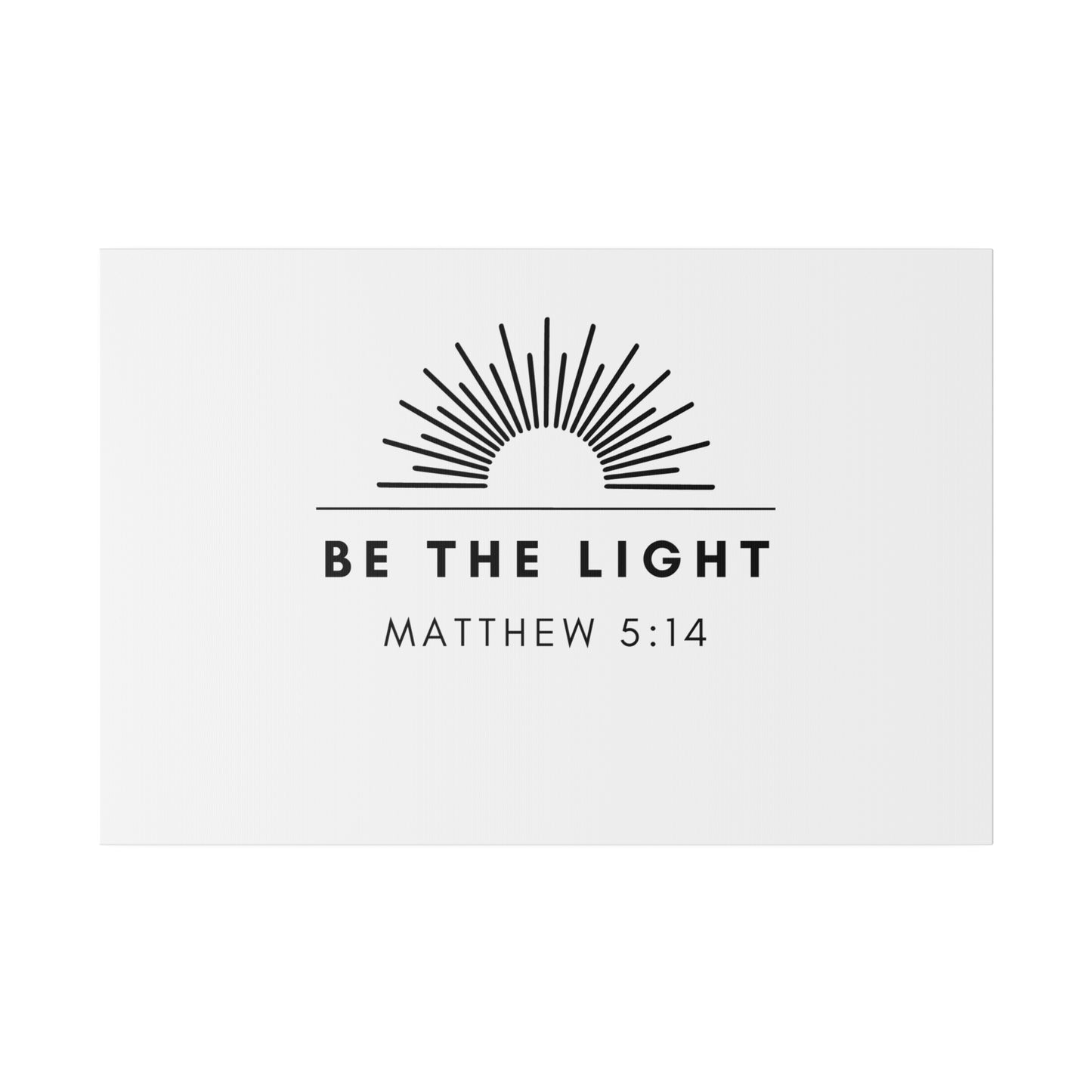 Wall Decor - Be The Light