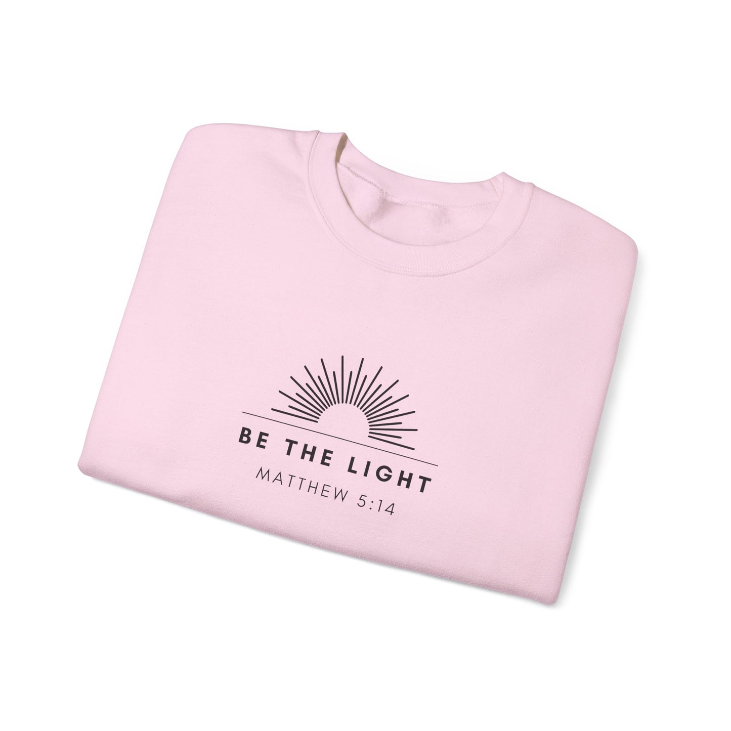 Matthew 5:14 Sweatshirt - Be The Light