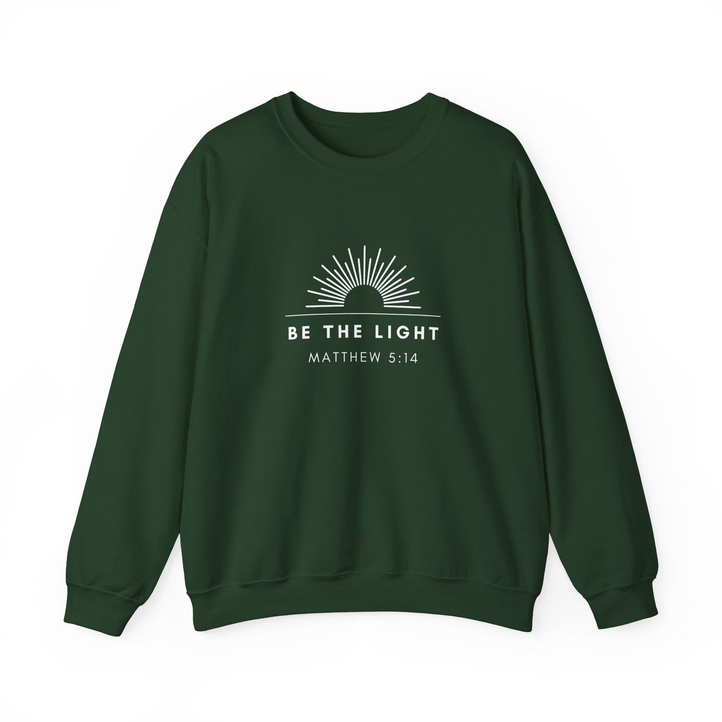 Matthew 5:14 Sweatshirt - Be The Light