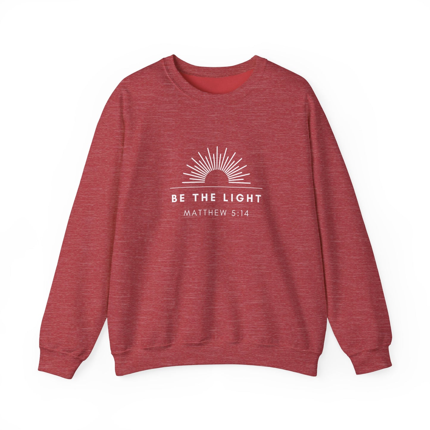 Matthew 5:14 Sweatshirt - Be The Light