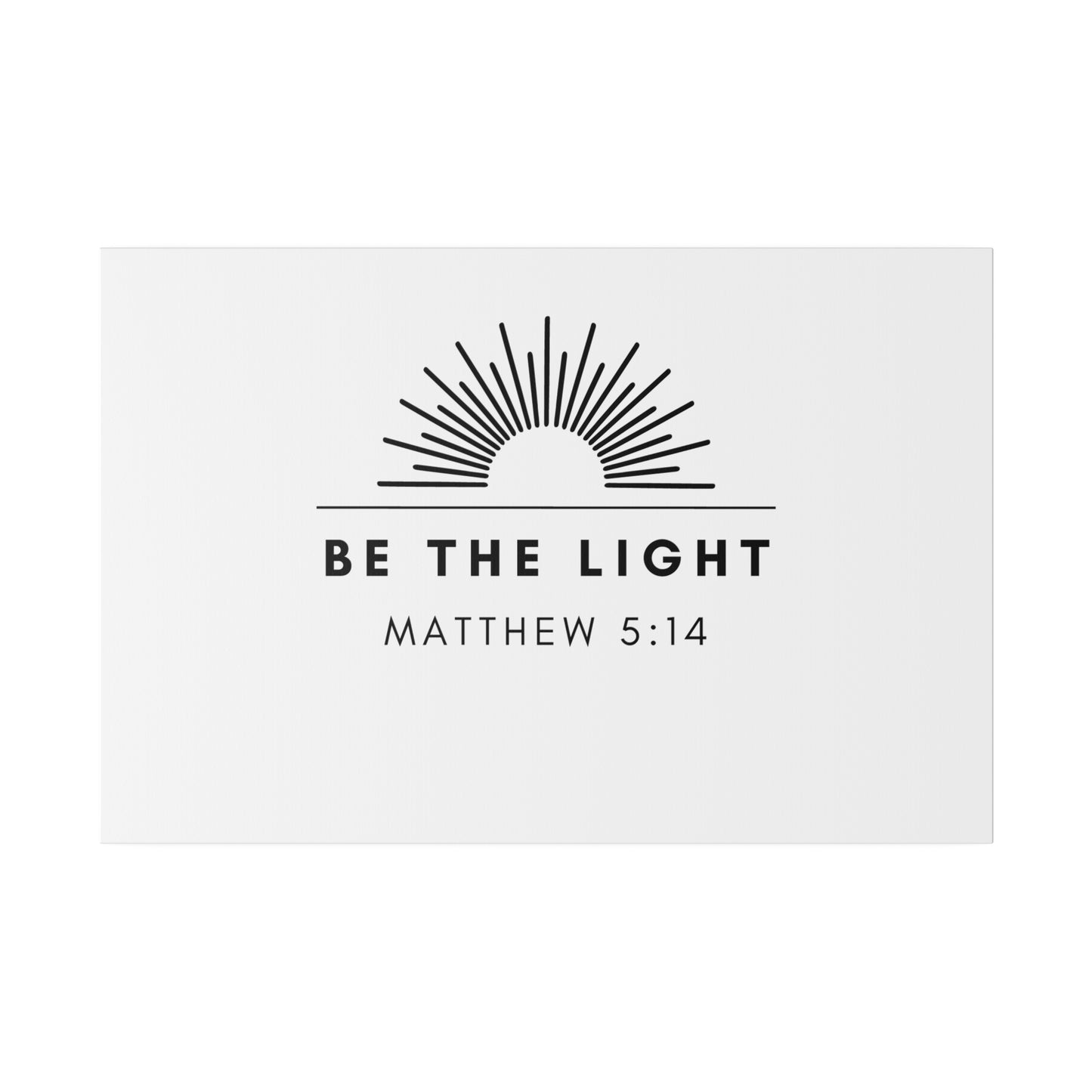 Wall Decor - Be The Light