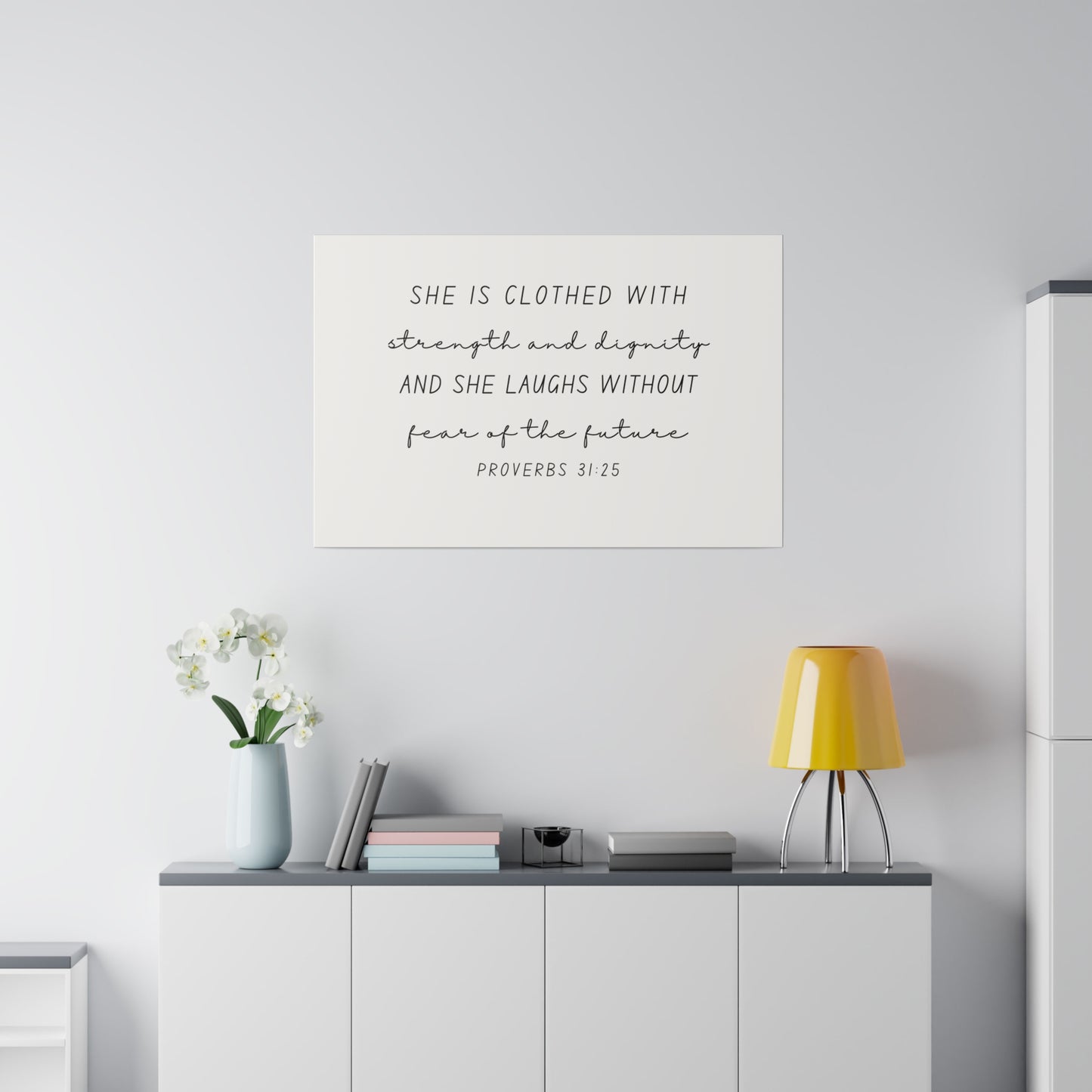 Wall Decor - Proverbs 31:25