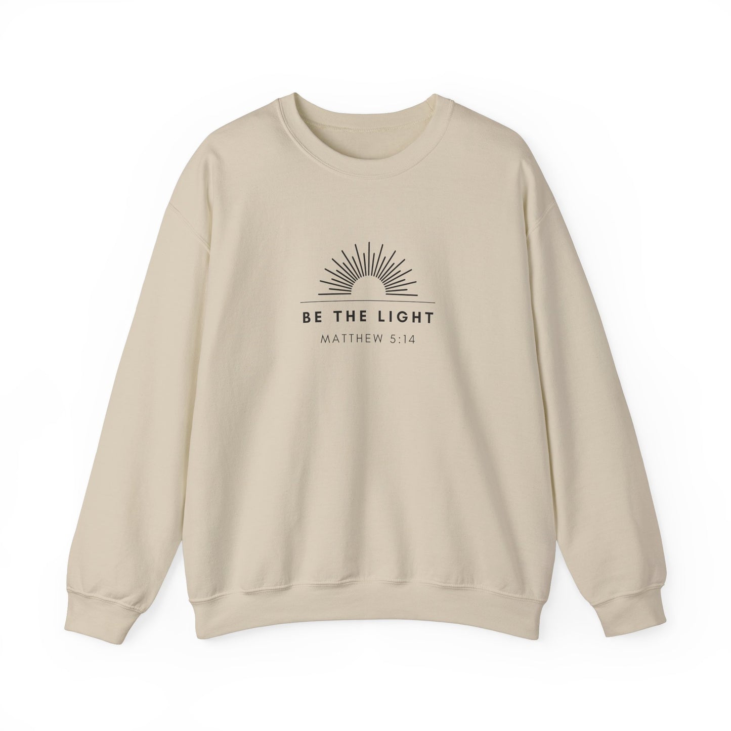 Matthew 5:14 Sweatshirt - Be The Light