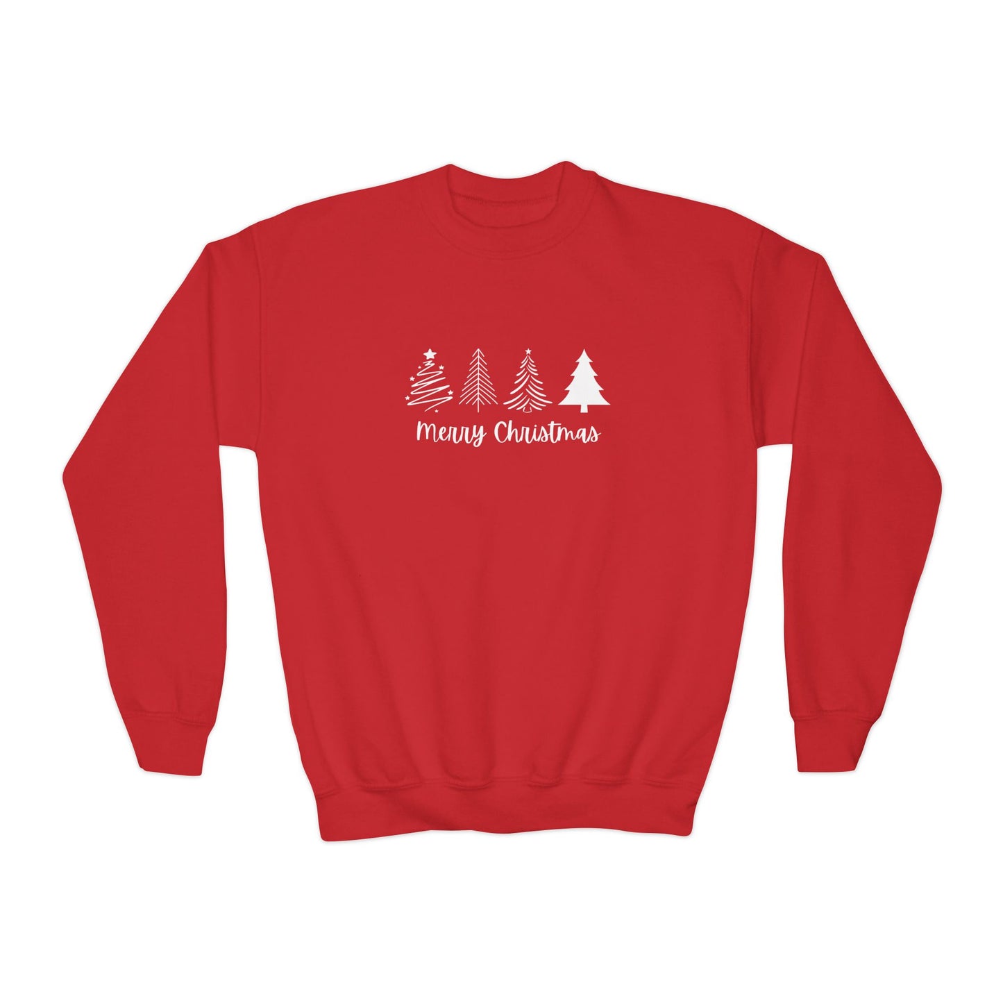 Kids Christmas Trees Sweatshirt