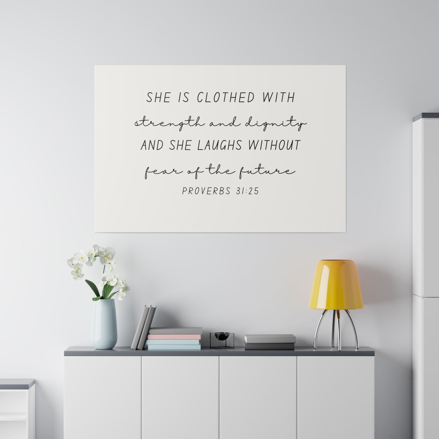 Wall Decor - Proverbs 31:25