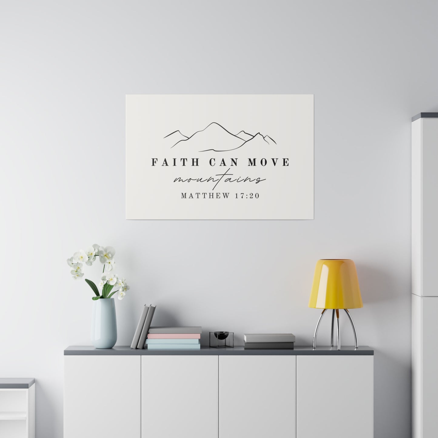 Wall Decor - Faith Can Move Mountains