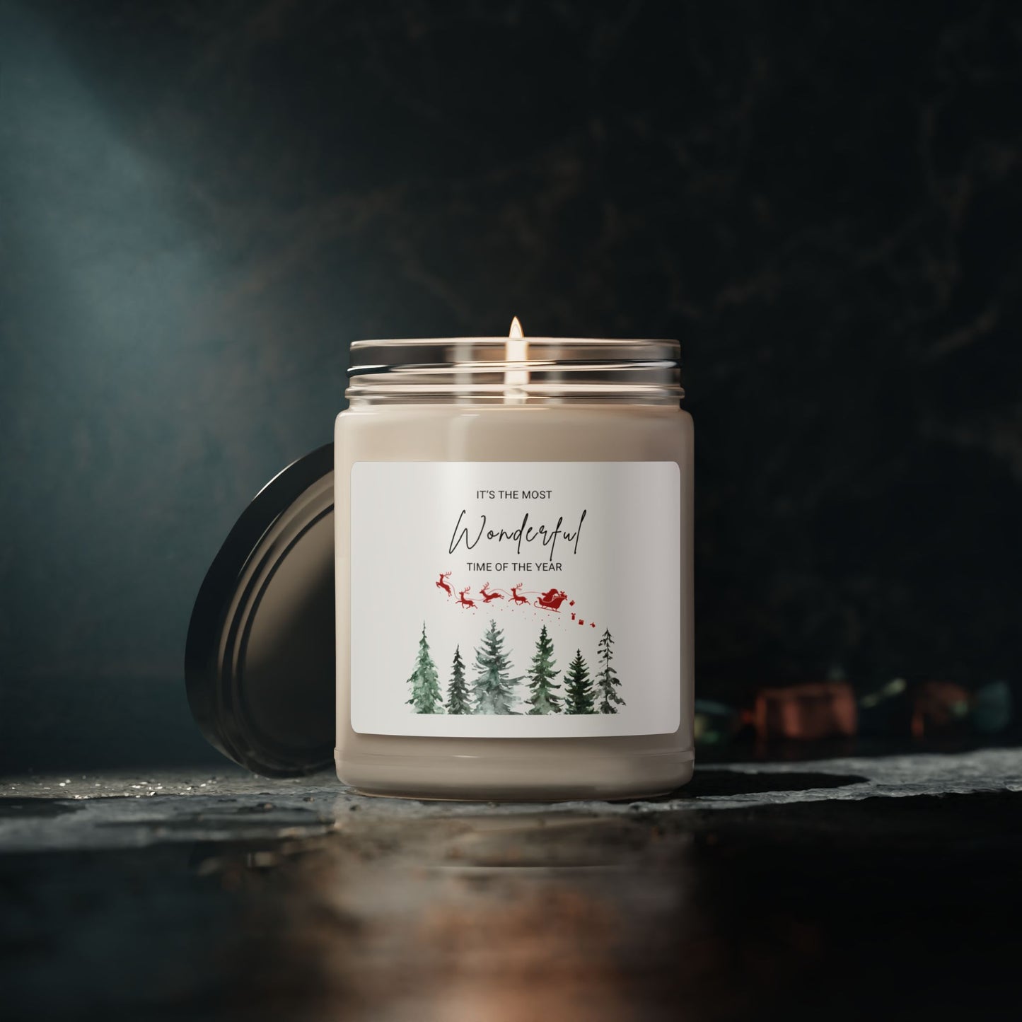 Scented Holiday Soy Candle