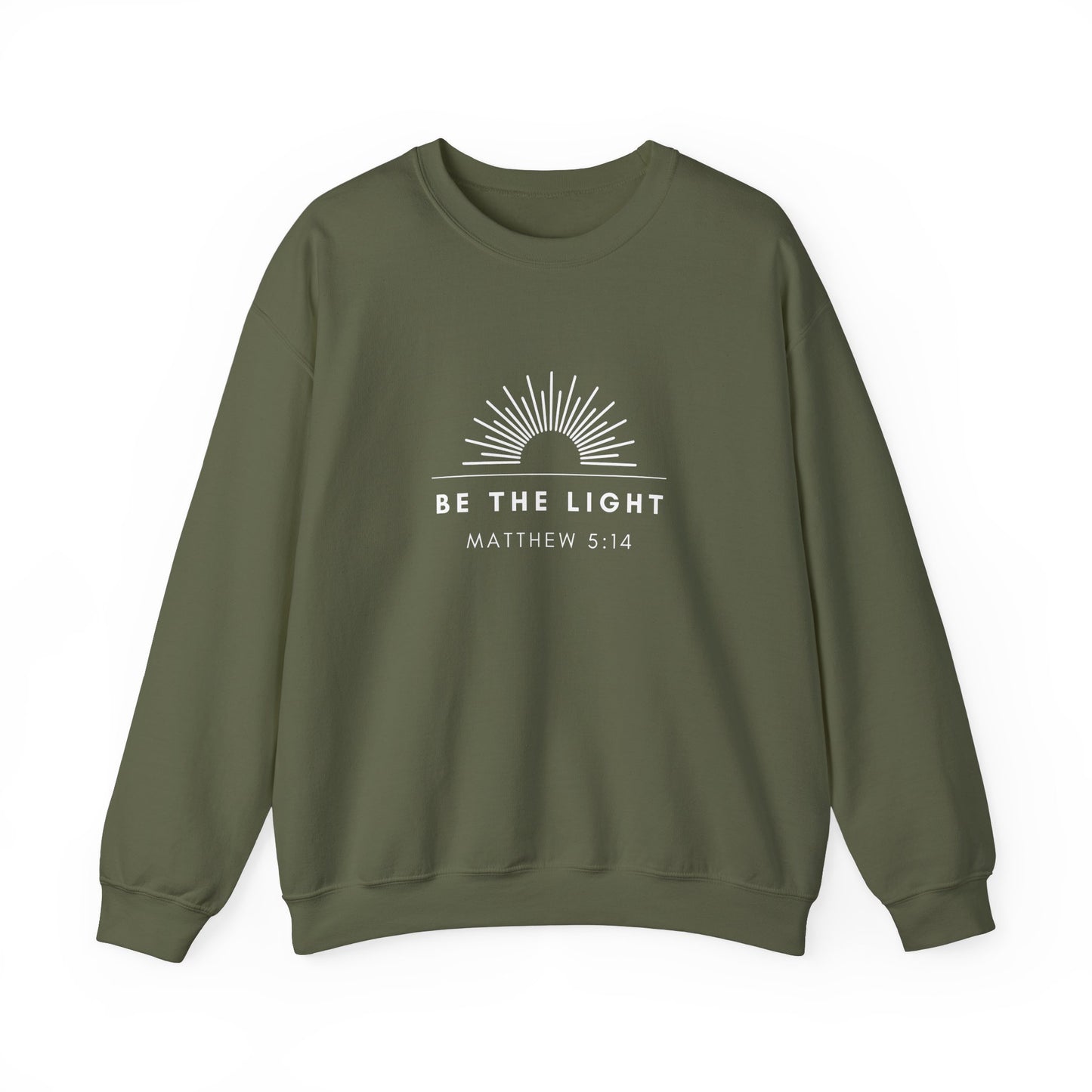 Matthew 5:14 Sweatshirt - Be The Light