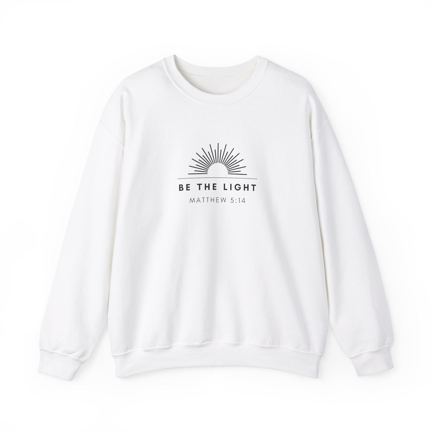 Matthew 5:14 Sweatshirt - Be The Light