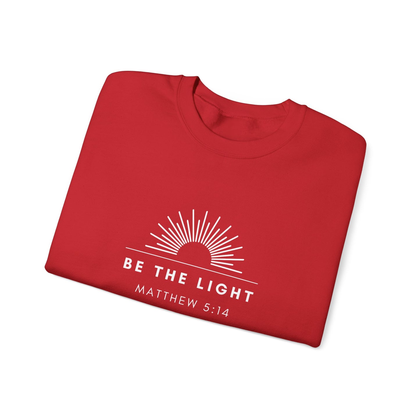 Matthew 5:14 Sweatshirt - Be The Light